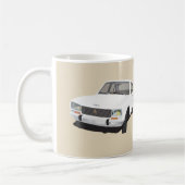 Mug White Peugeot 504 - 2 images - (Gauche)