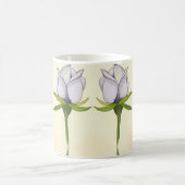 Mug white rose pattern (Centre)