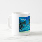 Mug White Sandy Beach (Devant gauche)