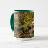 Mug White Spirit Bear Chasse pour poisson sur Riordan (Devant gauche)