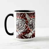 Mug White Tiger Ascension (Gauche)