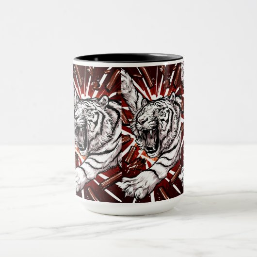 Mug White Tiger Ascension (Centre)