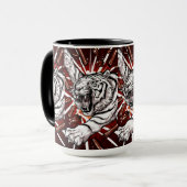 Mug White Tiger Ascension (Devant gauche)