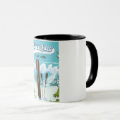 Mug Whiteface New York pour skier (Devant droit)