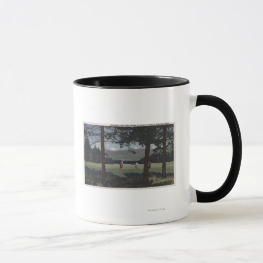 Mug Whitefish (Montana) - Parcours de golf de Whitefis (Droite)