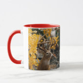 Mug Whitetail En Automne (Gauche)