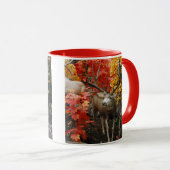 Mug Whitetail En Automne (Devant droit)
