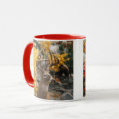 Mug Whitetail En Automne (Devant gauche)