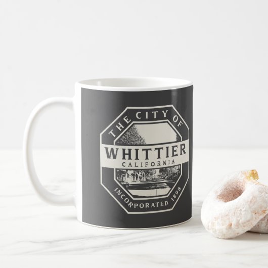 MUG WHITTIER LOS ANGELES CALIFORNIE (Avec donut)