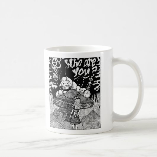 Mug whoareyoubw (Droite)