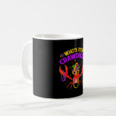Mug Whos Your Crawdaddy Crawfish Jester Beads Funny Ma (Devant gauche)