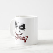 MUG WHY SO SERIOUS? (Devant gauche)