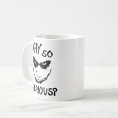 Mug Why So Serious? Creepy Smile (Devant gauche)
