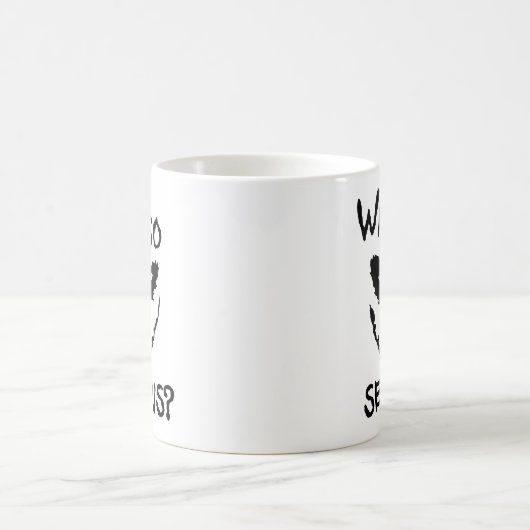 Mug Why So Serious? Creepy Smile (Centre)