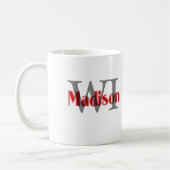 Mug WI de Madison rouges (Gauche)