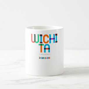 Mug Wichita Kansas milieu du siècle, Art Pop,