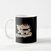 Mug Wicked Merry Christmas Retro Groovy New England Xm (Gauche)