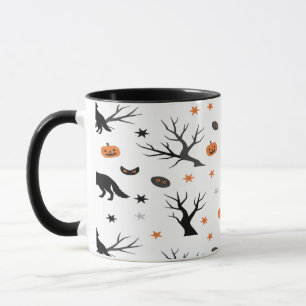 Mug Wicked Wolf Under the Citrouille Moon