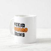 Mug Wicked Wonderland brasse drôle Halloween (Devant gauche)