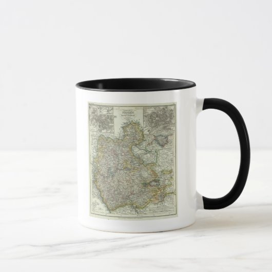 Mug Wiesbaden et Francfort Allemagne (Droite)
