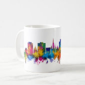 Mug Wiesbaden Germany Skyline (Devant gauche)