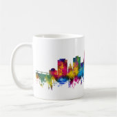 Mug Wiesbaden Germany Skyline (Gauche)