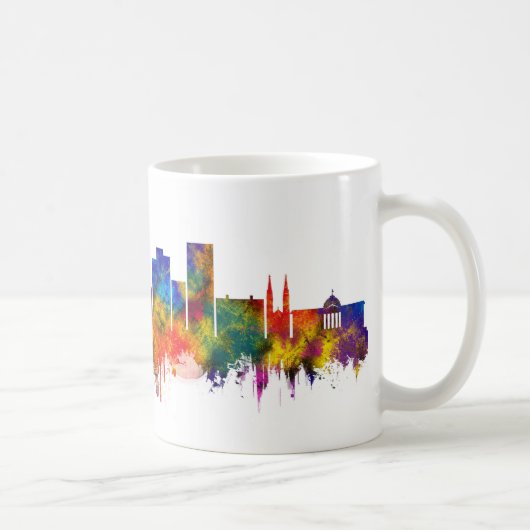 Mug Wiesbaden Germany Skyline (Droite)