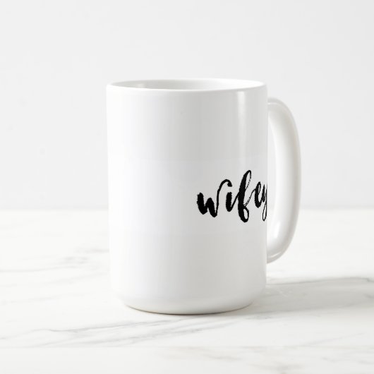 Mug Wifey (Devant droit)