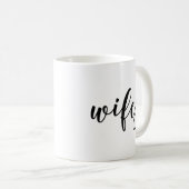 Mug Wifey (Devant droit)