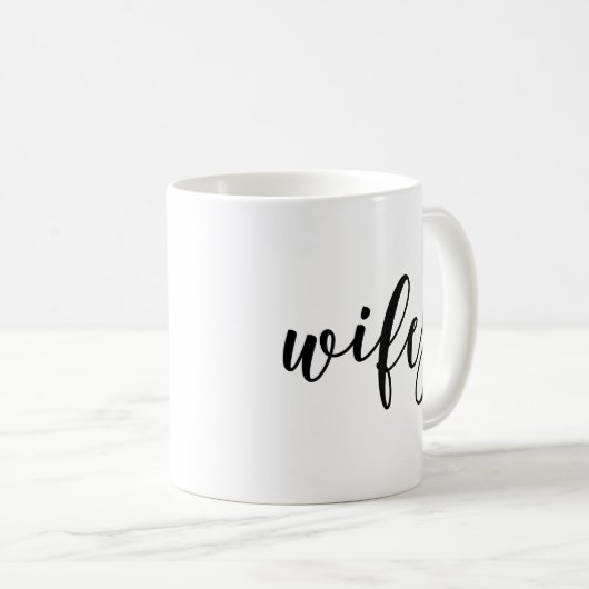Mug Wifey (Devant droit)