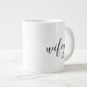 Mug - Wifey Black (Devant droit)