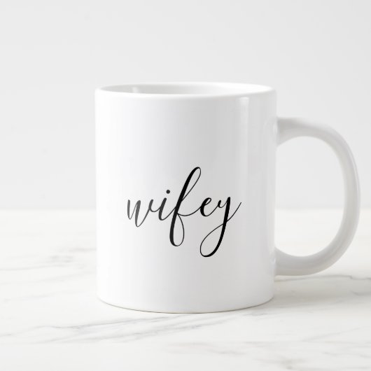 Mug - Wifey Black (Droite)