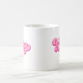 Mug Wifey Est Rose Retro. Année fiancée de mariée (Centre)