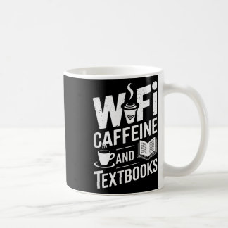 Mug Wifi Caféine Et Manuels Scolaires 