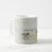 Mug Wigeon et Turquoise au bord de l'eau, Art (Devant gauche)