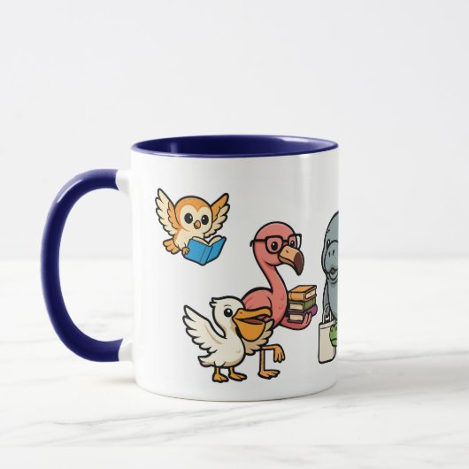 Mug Wild About Books (Gauche)