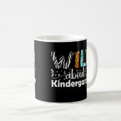 Mug Wild About Kindergarten Funny Teacher Students (Devant droit)