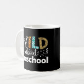 Mug Wild About Preschool Students Teacher Funny (Devant gauche)