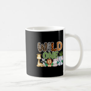 Mug Wild One 1er anniversaire Safari famille jumelage