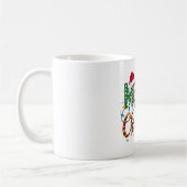 Mug Wild Whimsical Merry Christmas Leopard Print (Gauche)