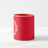 Mug Wild Wolf Whirling rouge combasse (Centre)