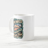 Mug Wild Wolves Aventure Retro Nature (Devant gauche)