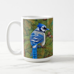 Mug Wilderness À feuillage persistant Blue Jay