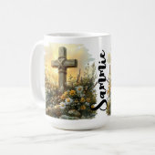 Mug Wildflower Cross Easter Design (Devant gauche)