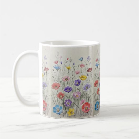 Mug Wildflower Symphony (Gauche)