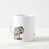 Mug Wildlife Cartoon Tiger (Devant gauche)