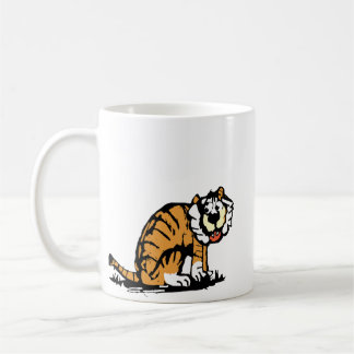 Mug Wildlife Cartoon Tiger