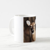 Mug Wildlife Whitetail Deer Doe Portrait (Devant gauche)