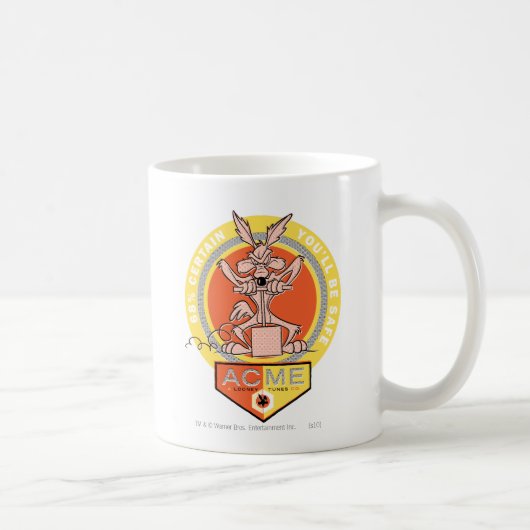 Mug WILE E. COYOTE™ Acme - 68% de chances que vous soy (Droite)