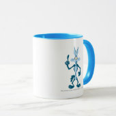 Mug WILE E. COYOTE™ Blue Aha ! (Devant droit)